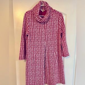 Tyler Boe Kim Cowlneck Jacquard dress